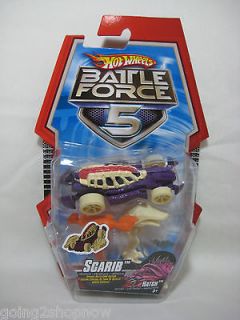Scarib Snap On Weapons Hot Wheels Battle Force 5 Scale 1:64 New