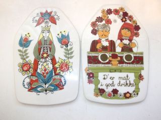 FF Norway plaques trivets Turi design Folklore & SAGA design