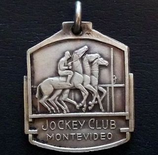 URUGUAY 1987 JOCKEY CLUB MONTEVIDEO HORSE RACING, TURF DESIGN 