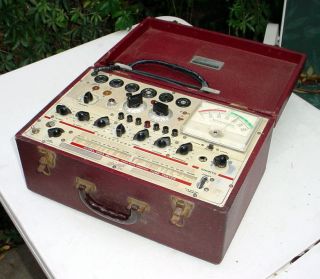 Hickok 600A Vacuum Tube Tester   for repair, it is working