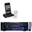 PYLE HOME 1000 WATT AM/FM HOME RECEIVER with BUILT IN DVD,  & USB 