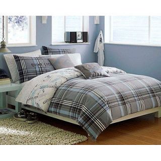   Payback Plaid Comforter TWIN / TWIN XL 7 PC SET *Sheets NEW Dorm Boys