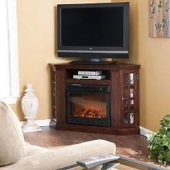 SEI Media Center 50 TV Stand Electric Fireplace Home Living Room 