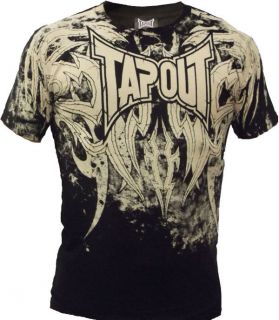 New Tapout Mens Corruption UFC MMA Short Sleeve Cage Fighter T shirt 