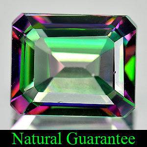 40 Ct. Octagon Shape Natural Mystic Green Topaz Gem
