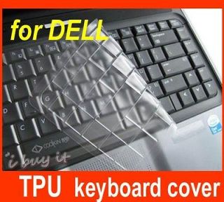 Clear TPU Keyboard Cover Protector Skin For Dell Alienware M14x M15x 