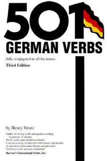 501 German Verbs by Henry Strutz 1998, Paperback