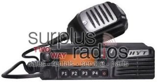NEW HYT TM 610 25W 128CH VHF 136 174MHZ MOBILE RADIO POLICE FIRE EMS 
