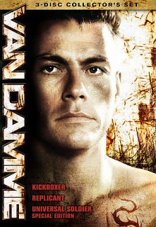 Van Damme Triple Feature DVD, 2007, 3 Disc Set