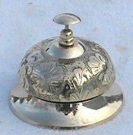 Solid Brass Ornate Victorian Style Hotel Desk Bell New