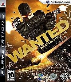 Wanted Weapons of Fate (Sony Playstation 3, 2009) PS3