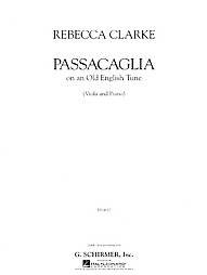 Passacaglia Viola and Piano by Rebecca Clarke 2000, Paperback