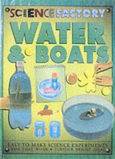 Jon Richards Water and Boats (Science Factory) Book