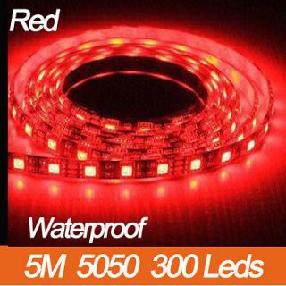   5M SMD 5050 300 Leds Flexible Strip String Light Waterproof IP65 12V