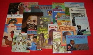 21 African American Vols   Martin Luther King, Harriet Tubman, Rosa 
