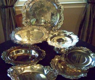  CHANTILLY LARGE TRAY COLLECTION WITH CHAFING DISH SERVING TRAY SET