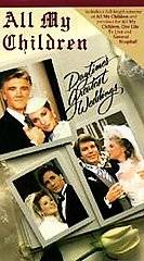 ABC Daytimes Greatest Weddings   All My Children VHS, 1993