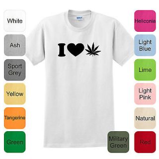 Love Pot T Shirt Weed Stoner Smoke Cannabis 420 Drugs Party Bong 