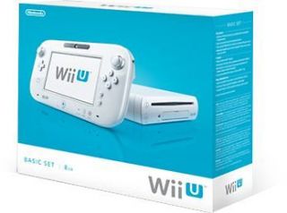 Nintendo Wii U 8GB game console basic Set White (bundle), Wii 2