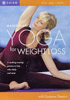 Maintenance Yoga for Weight Loss DVD, 2006, 2 Disc Set, CD Included 