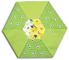 Matildas Own Merry Go Round Hexagon Patchwork Templates
