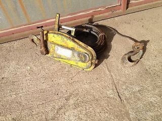 Tractel Tirfor super Winch £125+Vat 1 1/2 ton Pulling 1ton lifting 