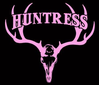 Womens Bow Hunting Decal,huntress sticker,compou​nd bow,archery,be 