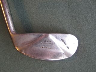 ANTIQUE CHIPPER GOLF ENGINEERING CO. BOSTON TRANSITIONAL CLUB wood 