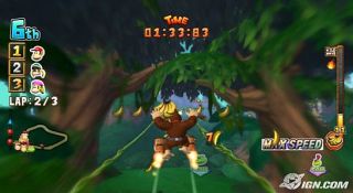 Donkey Kong Barrel Blast Wii, 2007