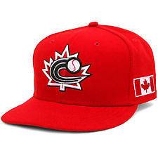 Canada 2013 World Baseball Classic New Era Authentic Game Fitted Cap 
