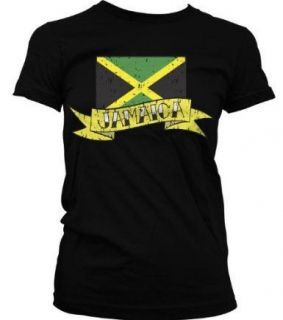 Jamaica Pride Girls T shirt Junior Tees Flag Banner