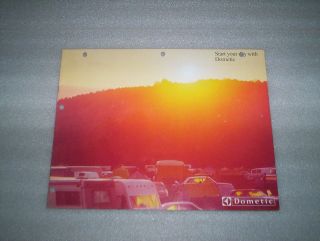   1978 Dometic RV or Trailer Refrigerators Color Brochure of 12 Pages