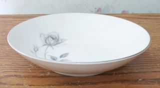 Royal Song Fine China Bread Plate Midnight Rose Japan 5514