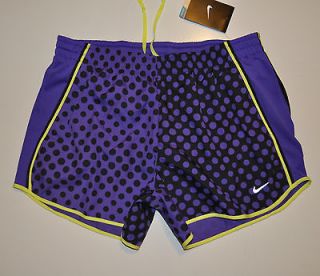 Nike Womens LARGE Dri Fit Tempo Track Shorts Running NWT