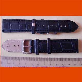 22mm leather watch band in Wristwatch Bands
