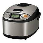 Rice Cooker Zojirushi NS LAC05XT Micom 3 Cup Warmer Black Stainless 