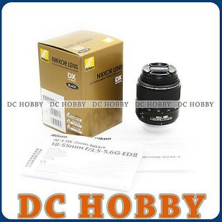Nikon AF S DX Zoom Nikkor 18 55mm f/3.5 5.6G ED II lens Nikon 18 55mm