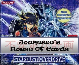 Yu gi oh Stardust Overdrive Commons SOVR EN063   080 Mint Deck Card 