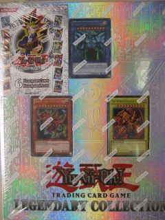 New Yu Gi Oh Legendary Collection with Egyptian God Cards sealed