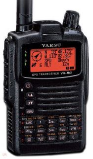 YAESU VX 8GR 144/430MHz. Dual Band Handhel Ham Radio with GPS built in 