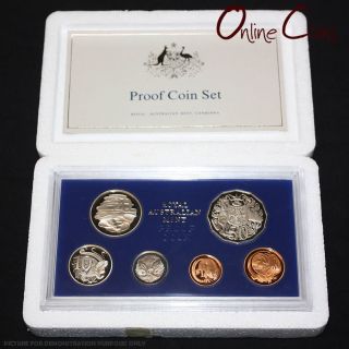 1981 RAM Australian Six Coin Proof Set with Foams and Certificate