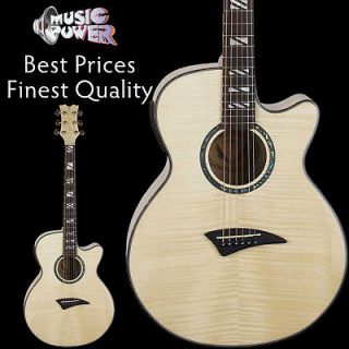 Dean Performer FM Natural Acoustic Electric Guitar   Flame Maple