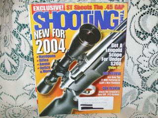 SHOOTING TIMES 1/2004~ARMALIT​E CARBINE~SHILOH 1874 SHARPS~REMINGT 