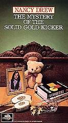 Nancy Drew   The Mystery of the Solid Gold Kicker VHS, 1994