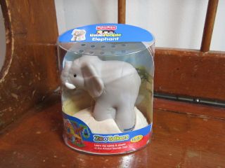   Little People Zoo Talkers Animal Elephant cute toy box Figure NEW