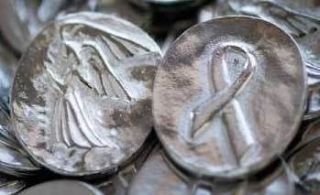ANGELS/Bag Pewter Pocket Awareness Angel Coin/Token