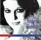   Annette Hanshaw (CD, Nov 2001, Sensation)  Annette Hanshaw (CD, 2001