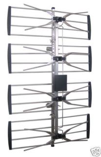 Best Outdoor HDTV Amplified Booster TV Antenna with 35 Coaxial Cable