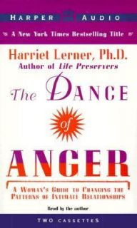 The Dance of Anger Set by Harriet G. Lerner 1997, Cassette, Abridged 