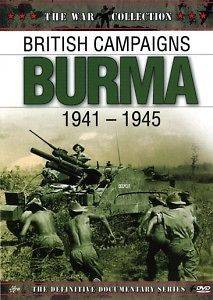 BRITISH CAMPAIGNS BURMA 1941 1945   NEW DVD